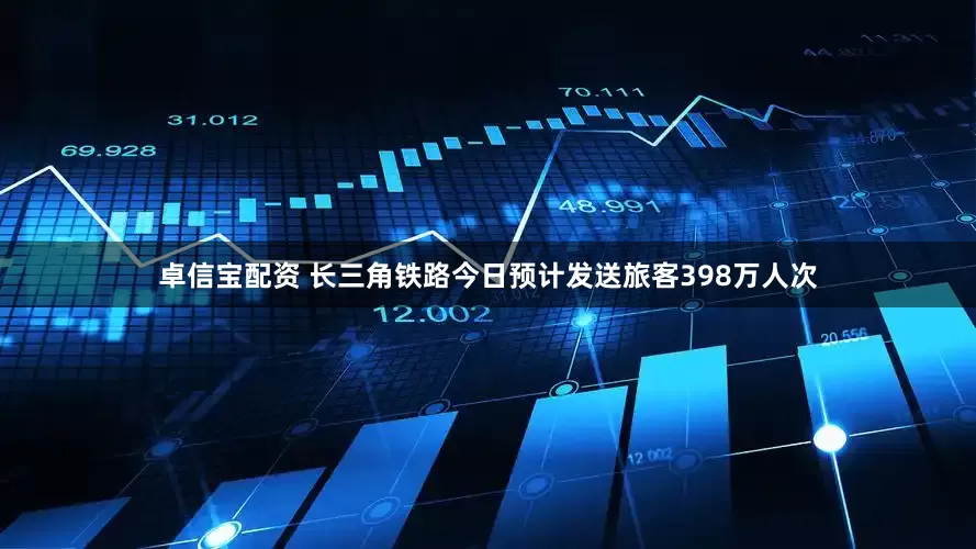 卓信宝配资 长三角铁路今日预计发送旅客398万人次