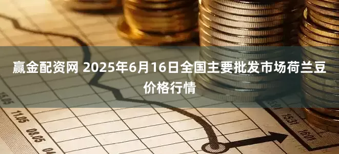 赢金配资网 2025年6月16日全国主要批发市场荷兰豆价格行情